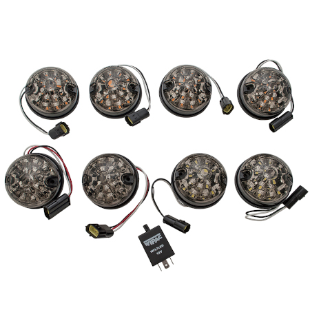 Full Set Of Replacement Lights - Smoked - LED