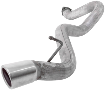 Big Bore Exhaust Tailpipe - Stainless Steel -  Defender 90 (TD5 & Puma 2007 Onwards)