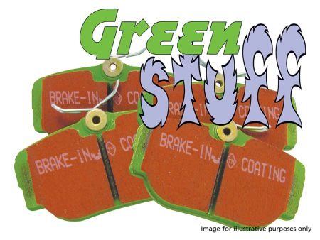 EBC Green Stuff Front Brake Pads - Defender