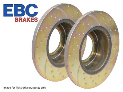 EBC Front Brake Discs - Solid