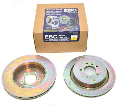 EBC Rear Brake Discs - Vented