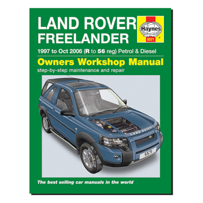 Freelander - 1997-Oct 2006 (R to 56 reg) - Owners Workshop Manual