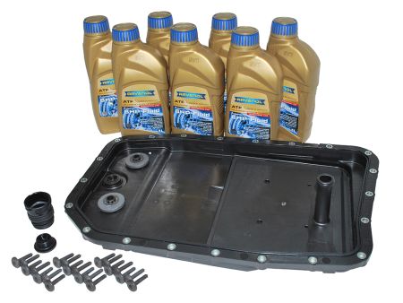 Automatic transmission fluid change kit - Britpart Pan with Ravenol Oil