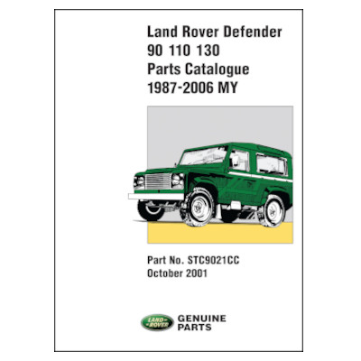Defender 90, 110 & 130 (1987 - 2006 MY) - Parts Catalogue