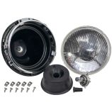 7" Halogen Headlight Assembly - Single - RHD