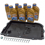 Automatic Transmission Fluid Change Kit - Pan with Transmission Oil