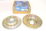 EBC Rear Brake Discs - Solid