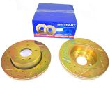 Front Brake Discs - Vented - Britpart Performance