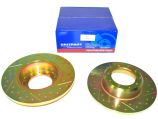 Rear Brake Discs - Solid - Britpart Performance