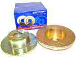 Front Brake Discs - Vented - Britpart Performance