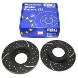 EBC Rear Brake Discs - Solid