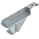 Fuel Tank Mounting Bracket - Front - Galvanised - Defender 90