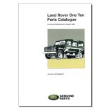 One Ten (Up To August 1986) - Parts Catalogue