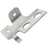 Brake Pipe Bracket - Rear - Stainless-  Defender (From XA159807)